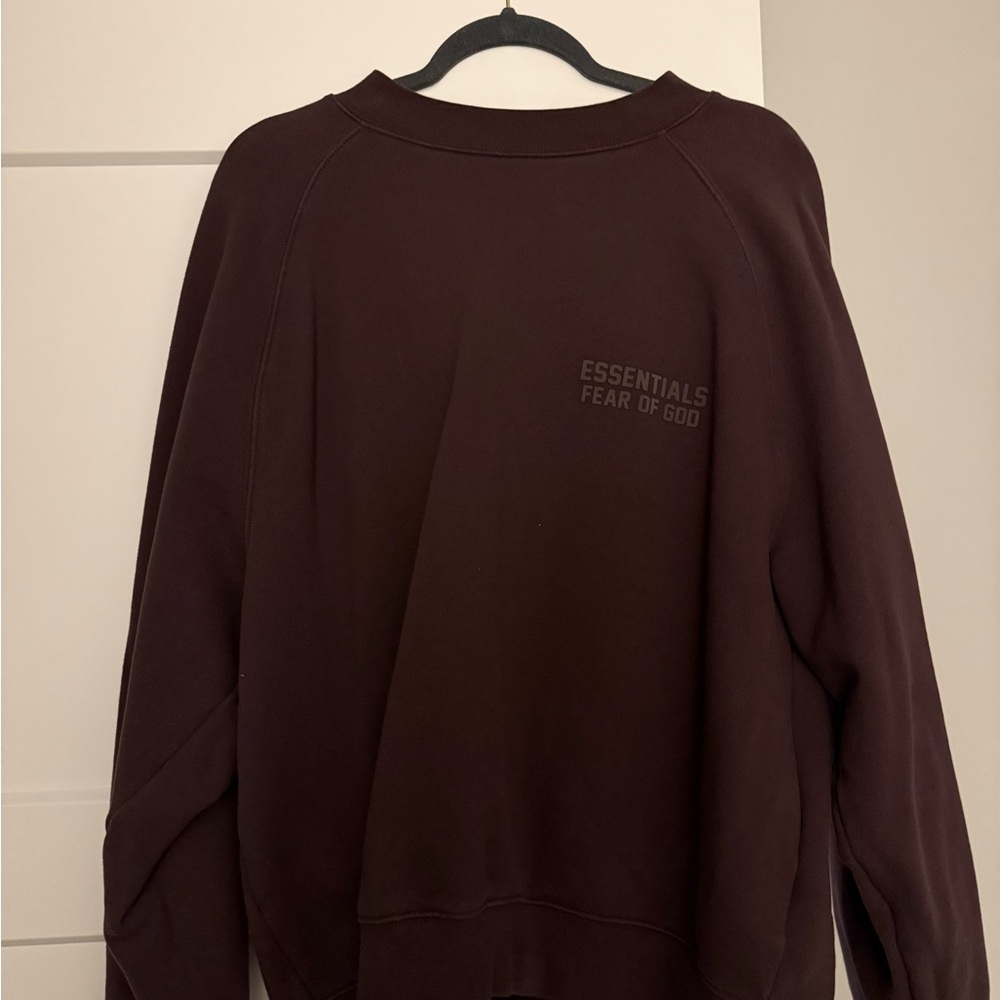 Men's Brown Essentials Crew Neck